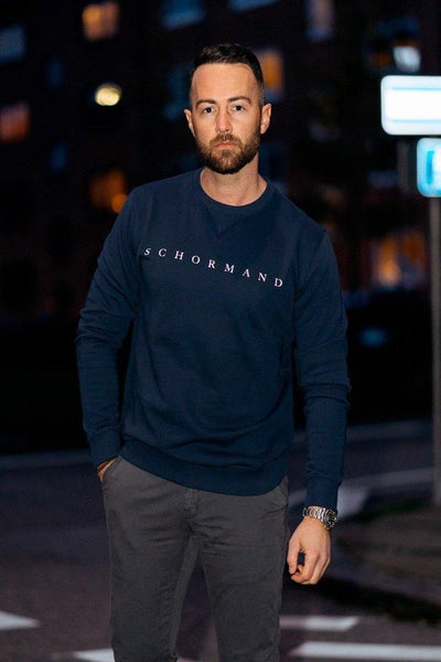 LA Sweatshirt med tryk - Schormand